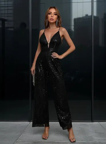 Jumpsuit con lentejuelas de fiesta · EL 58 - vista 2