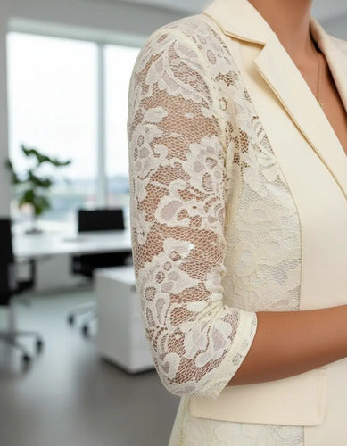 Blazer Bolero con Encaje - vista 41
