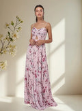 Vestido De Fiesta Largo Td 18 Rosa 38