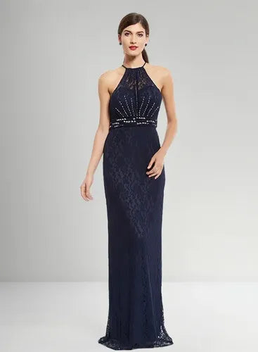 Vestido Fiesta Encaje Negro Ep 208 Negro 10