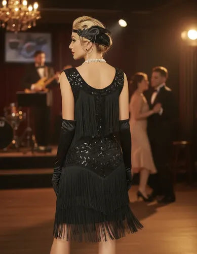 Vestido Fiesta Baile Retro Años 20 Charlestón Va 610a
