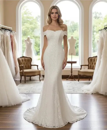 Vestido Novia Marfil Sirena Corset Delpilar Np 06