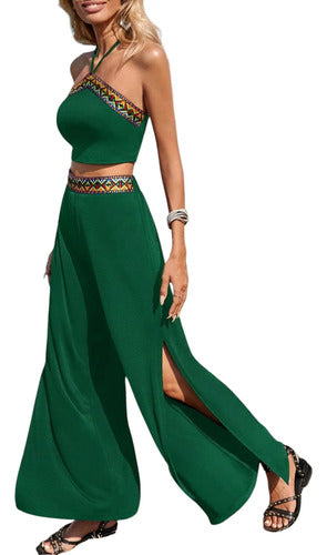 Enterito Conjunto 2 Piezas Top Y Pantalon El 232