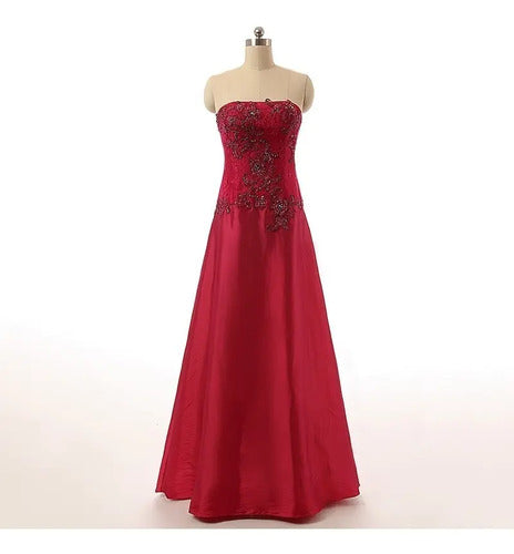 Vestido De Fiesta Largo Gala Matrimonio Ep 403 Rojo 8