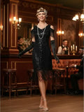 Vestido De Baile Retro Gatsby, Años 20 Charleston  Va 627