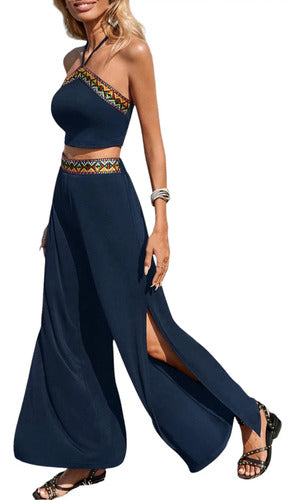 Enterito Conjunto 2 Piezas Top Y Pantalon El 232