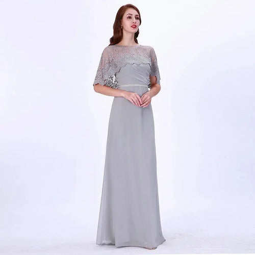 Vestido De Fiesta Matrimonio Con Capita Ep 133 Gris 10