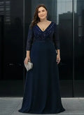 Vestido Fiesta Largo Matrimonio Talla Grande Ep 172