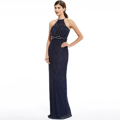 Vestido Fiesta Encaje Negro Ep 208 Negro 10