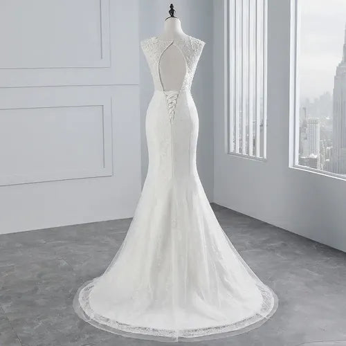 Vestido Novia Marfil Sirena Corset Delpilar Np 11
