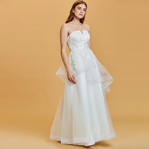 Vestido De Fiesta Novia Gala Nd 02