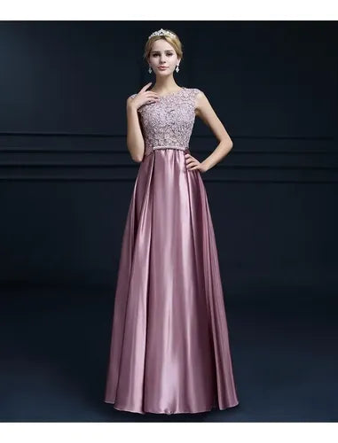 Vestido Fiesta Dama De Honor Ns 02 Crema 6