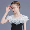 Capita Bolero Tapado Chal Capa Fiesta Bb 25 Blanco Unica