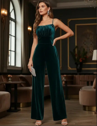 Entero Jumpsuit Mono Terciopelo Fiesta  El 72