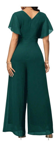 Enterito Mujer Entero Jumpsuit Mono Pierna Ancha El 235