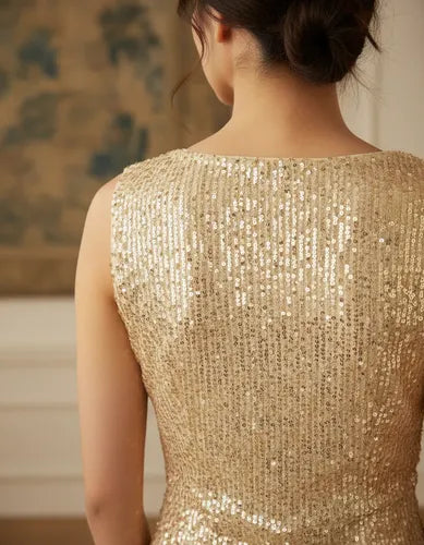 Blusa con lentejuelas de fiesta - vista 27
