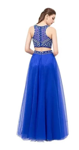 Vestido Fiesta Crop Top Falda Ep 302