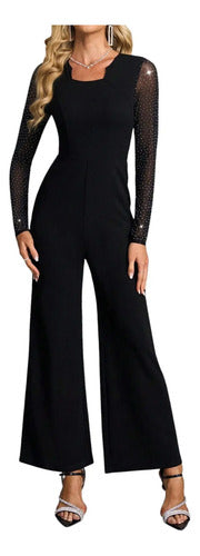 Entero Mujer Jumpsuit Mono Enterito Fiesta  El 234