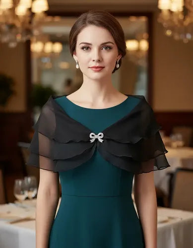 Bolero Novia Tapado Chal Cazadora Boda Bb 14