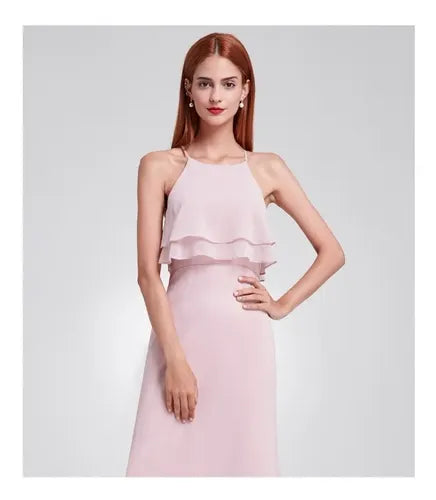 Vestido Fiesta Largo Graduación Matrimonio Ep 84 Rosa 6