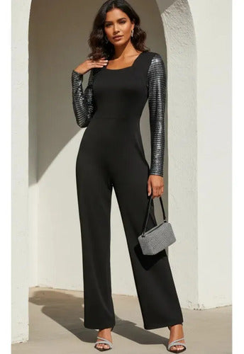 Entero Mujer Jumpsuit Mono Enterito Fiesta  El 234