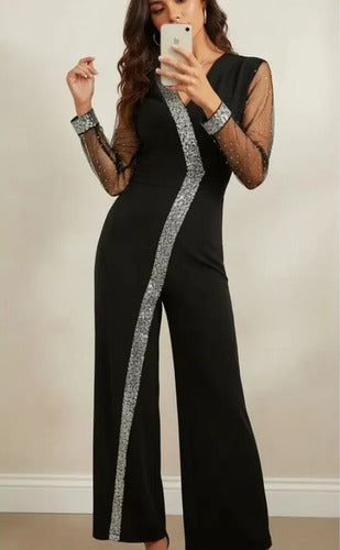 Jumpsuit con lentejuelas de fiesta · EL 212 - vista 30