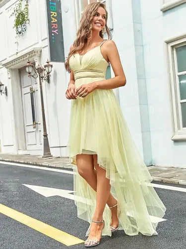 Vestidos Mullet Fiesta Graduaciones Tirantes Tul  Ep 56c
