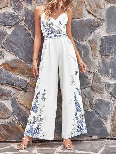 Entero Jumpsuit Mono Estampado Pierna Ancha  El 170