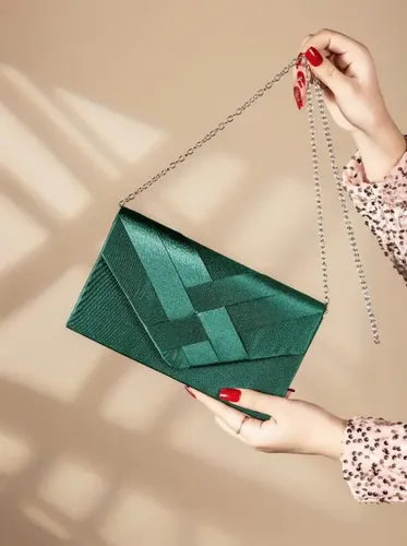 Cartera Fiesta Coctel Día Noche Clutch Mano Ct 07