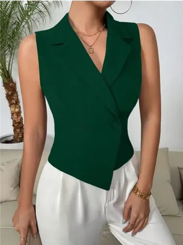 Blazer Chaleco Gillette Mujer Bolero Bb 47