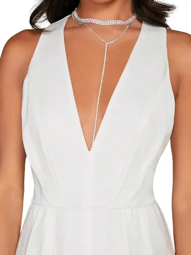 Entero Jumpsuit Enterito Novia Civil El 209