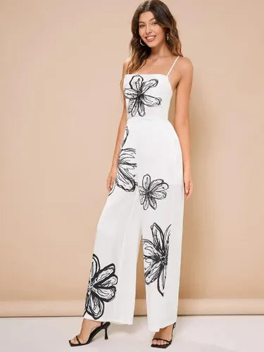 Entero Jumpsuit Mono Estampado Floral El 99