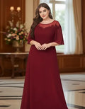Vestido Fiesta Largo Talla Grande Ep 167