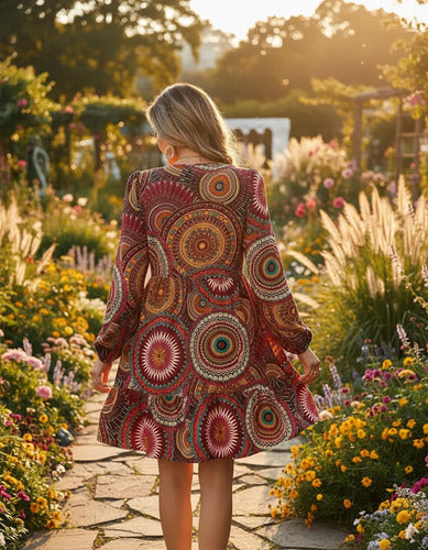 Vestido bohemio - vista 3