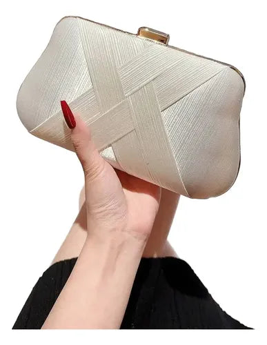 Cartera Fiesta Coctel Día Noche Clutch Mano Ct 06