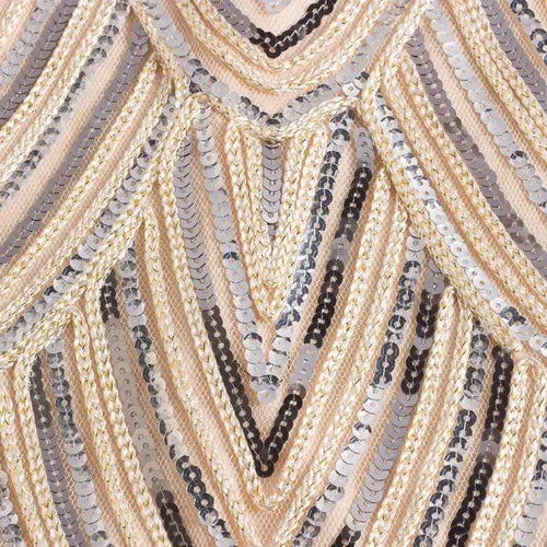 Vestido De Baile Retro Gatsby, Años 20 Charleston  Va 617