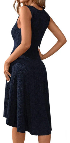Vestido Oficina Cóctel Formal Acampanado Swing Va 547