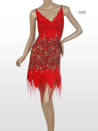 Vestido Fiestas Graduación Cóctel Ep 42 Rojo 10
