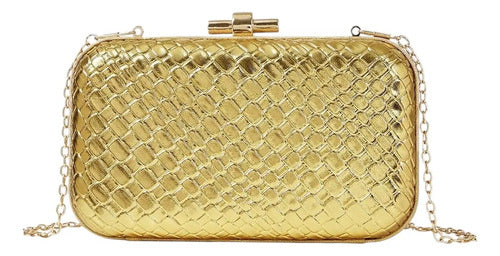 Cartera Brillos Fiesta Coctel Día Noche Clutch Mano Ct 05