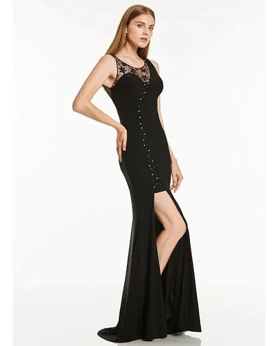 Vestido Fiesta Largo Transparencia Sexy Ep 228