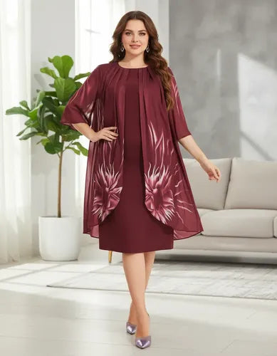 Vestido Fiesta Talla Grande  Negro Vg 48