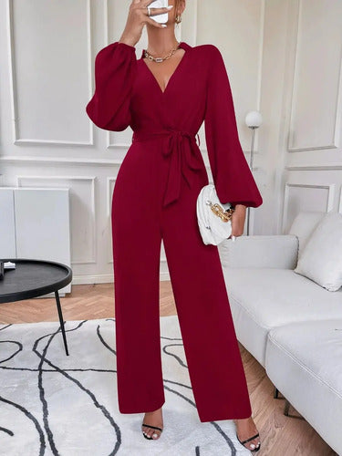 Entero Jumpsuit Mono Manga Larga El 159