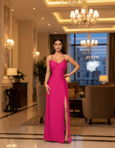 Vestido espalda descubierta dama de honor - vista 26