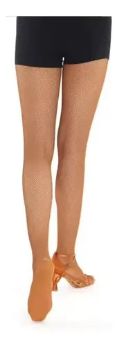 Pantimedias Red Malla Dura Baile Latino Antideslizante
