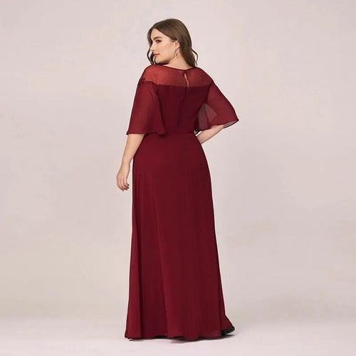 Vestido Fiesta Largo Talla Grande Ep 167