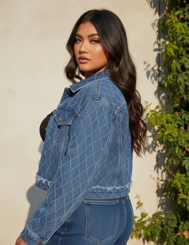 Chaqueta de Jean Azul - vista 2