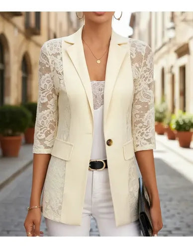 Blazer Bolero con Encaje - vista 37