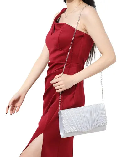 Cartera Brillos Fiesta Coctel Día Noche Clutch Mano Ct 02