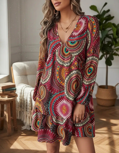 Vestido bohemio - vista 5