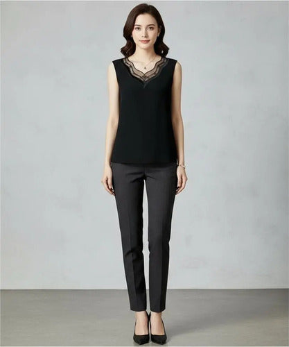 Top Polera Remera Blusa Mujer Fiesta Bb 69 Negro S